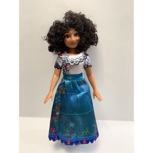 Disney Encanto Mirabel Fashion Doll Curly Hair Brown Eyes Freckles Dress